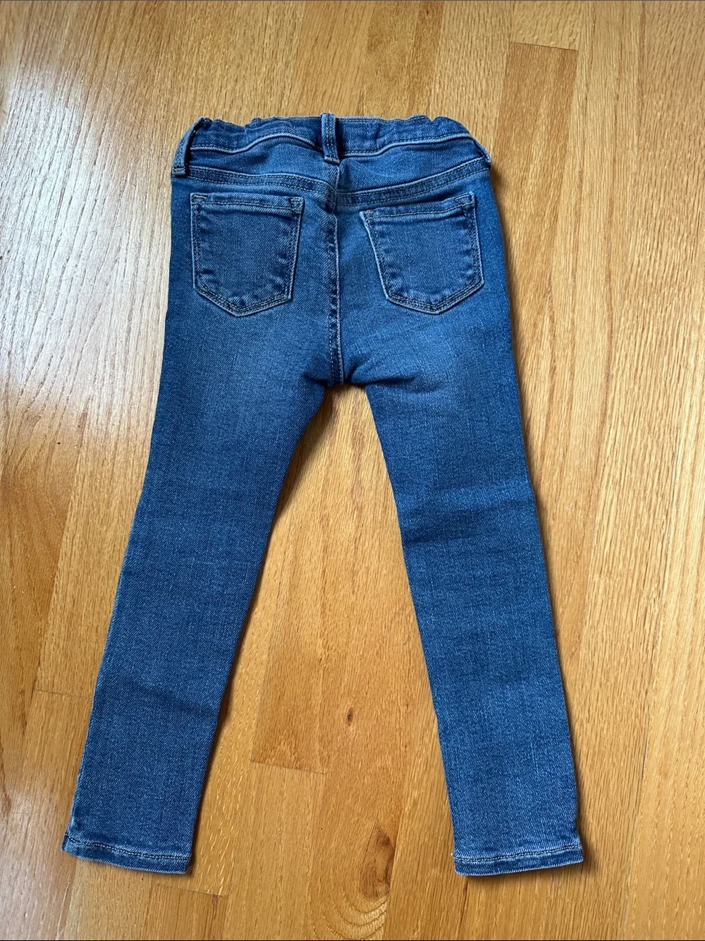 Old Navy Dark Blue Denim Jeans with Heart Knee Patches